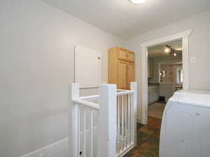 Laundry area featuring washer and dryer