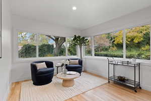 Sunroom with plenty of natural light