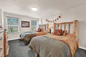 Bedroom with two queen beds