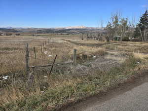 Exterior space with a rural view