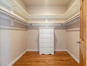 walk in closet off tub room