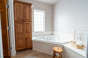 soaker tub room for maximum privacy and luxury