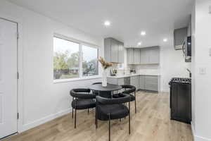 Kitchen featuring stainless steel appliances