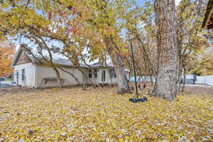 View of rear view of house