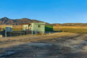 Exterior space with a rural view