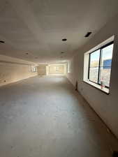 basement family room, 3 additional rooms and a kitchen will be finished in basement.