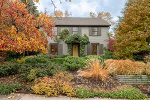 View of colonial-style house