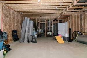 View of basement