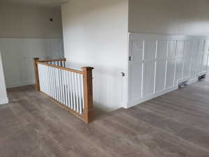 Hall featuring hardwood / wood-style floors