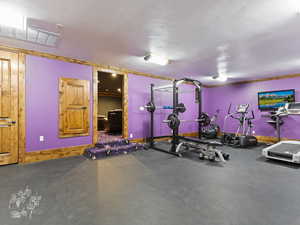 View of exercise room