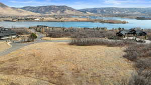 Water view featuring a mountain view