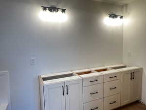 Primary Bathroom with double vanity