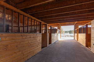 View of stable