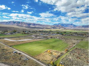 Property view of mountains featuring a rural view