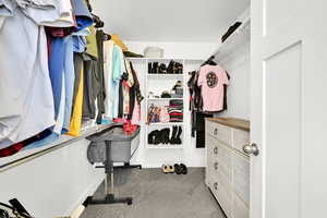 Primary walk-in closet