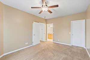 Primary Bedroom - looking toward primary en suite and walk in closet