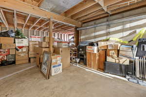 View of storage room