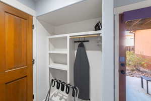 View of closet