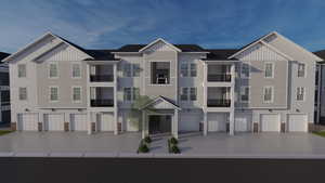 View of townhome / multi-family property