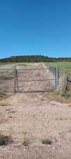 Exterior space with a rural view