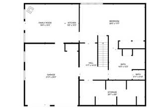 Basement floorplan