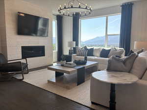 Image is of furnished model home - finishes will differ.