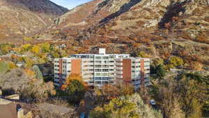 View of property featuring a mountain view