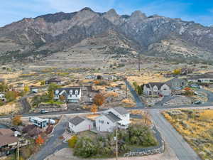 Property view with mountains