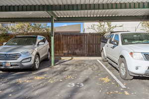 View of vehicle parking