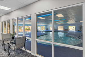 View of indoor swimming pool