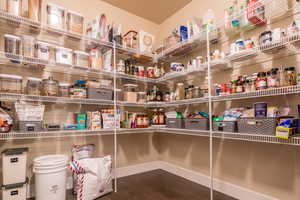 View of pantry