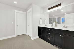 Primary Bath with Walk-in Shower, Soaking Tub , Walk-in Closet, Double Sink Vanity