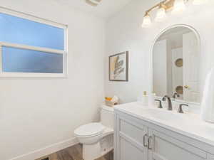 Bathroom by main bedroom