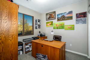 Carpeted bedroom #3