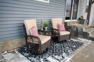 View of patio