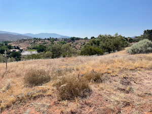 Property view of mountains featuring a rural view