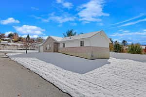 View of rear view of house