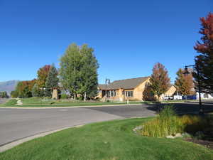 View of street featuring a mountain view