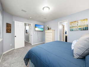 Primary bedroom with ensuite bathroom