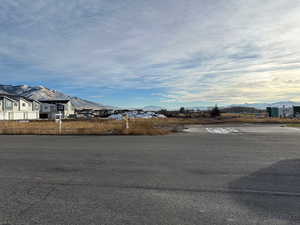 View of street featuring a mountain view