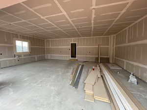 Miscellaneous room featuring concrete flooring