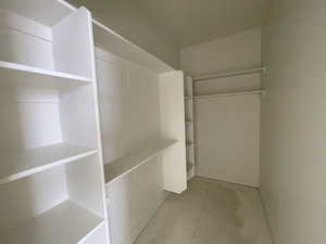 View of spacious closet