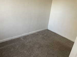 Empty room with carpet