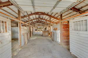 Stalls in Horse Barn