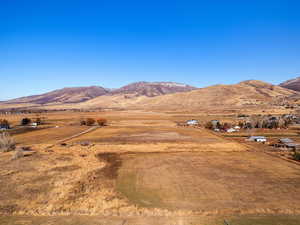 View of mountain feature featuring a rural view