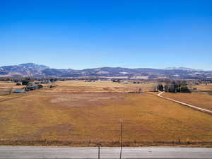 Mountain view with a rural view