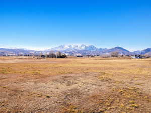 Property view of mountains featuring a rural view