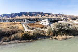 Exterior space featuring a water view