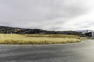 View of street featuring a mountain view