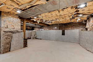 View of basement